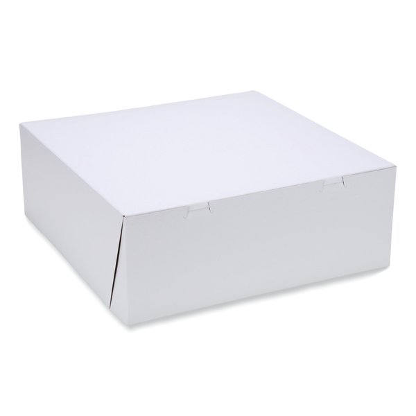 Sct Bakery Boxes, Standard, 16 x 16 x 6, White, Paper, 50PK 1597